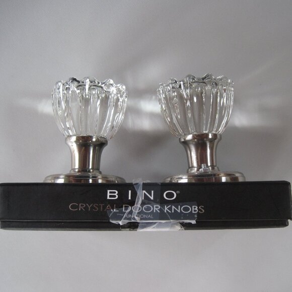 BRAND NEW: BINO Crystal Door Knobs Functional - Picture 4 of 4